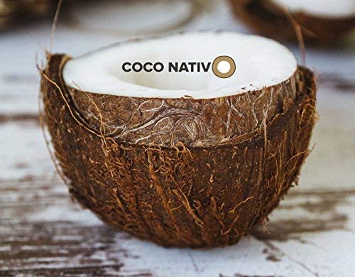 Aceite de Coco CocoNativo Orgánico Virgen Extra Ecologico 1x1000 ml, Extracción En Frío, Fuente De Energía Natural Para Deportistas, Suplemento Alimenticio, Para Cocinar, Para El Pelo