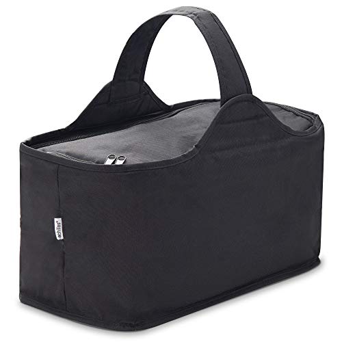 achilles, Cesta/canasto de compras con compartimiento de refrigeración, canasta de enfriamiento de achilles Soffy, canasta de compras con función de enfriamiento, negra, 46 cm x 24 cm x 22 cm achilles, Cesta/canasto de compras con compartimiento de refrigeración, canasta de enfriamiento de achilles Soffy, canasta de compras con función de enfriamiento, negra, 46 cm x 24 cm x 22 cm