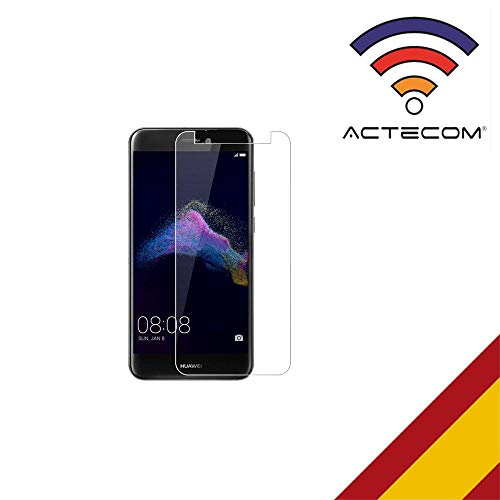 actecom® Protector DE Pantalla para Huawei P8 Lite 2017 Cristal Vidrio Templado