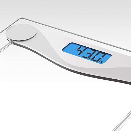 Active Era™ Báscula de Baño Digital Ultrafina con Sensores de Alta Precisión y Vidrio Templado (stones/kgs/libras) Active Era™ Báscula de Baño Digital Ultrafina con Sensores de Alta Precisión y Vidrio Templado (stones/kgs/libras)