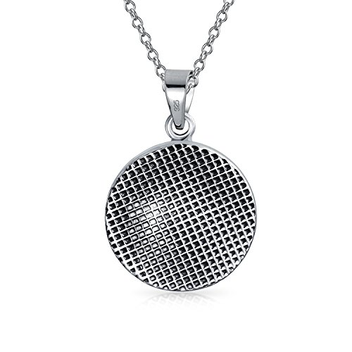 Acuario Signo Del Zodíaco Astrología Horóscopo Medallón Colgante Redondo Para Hombres Mujer Collar De Plata Esterlina