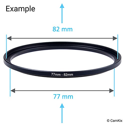 Adaptador de Lentes de Anillo - Le Permite Ajustar filtros de Mayor tamaño en un Objetivo con un diámetro más pequeño - Tamaños: 37-49, 49-52, 52-55, 55-58, 58-62, 62-67, 67-72, 72-77, 77-82 mm Adaptador de Lentes de Anillo - Le Permite Ajustar filtros de Mayor tamaño en un Objetivo con un diámetro más pequeño - Tamaños: 37-49, 49-52, 52-55, 55-58, 58-62, 62-67, 67-72, 72-77, 77-82 mm