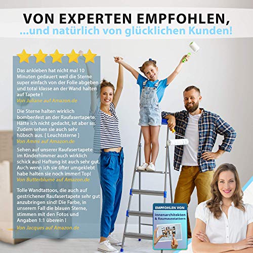 Adhesivo de pared de 50 estrellas para la habitación de los niños - colores pastel, cielo estrellado de bebé para pegar en la decoración de la pared de adhesivo de pared, turquesa Adhesivo de pared de 50 estrellas para la habitación de los niños - colores pastel, cielo estrellado de bebé para pegar en la decoración de la pared de adhesivo de pared, turquesa