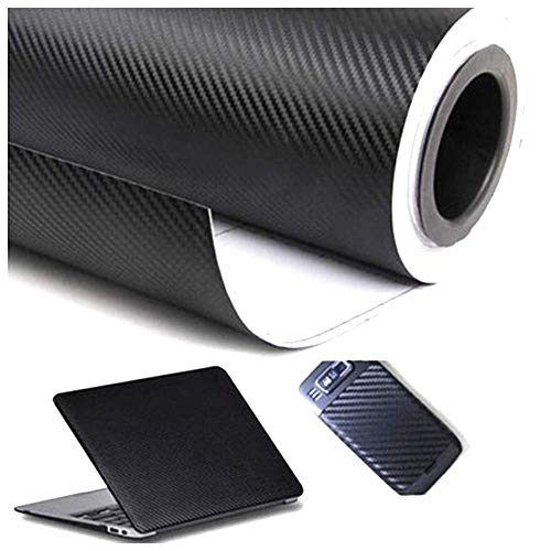 Adhesivo impermeable/Adhesivo impermeable de vinilo de fibra de carbono 3D Adecuado para automóviles/Pegatinas para Coche/Motocicleta Wrap/Diy / 1520mm x 300mm