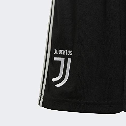 adidas 19/20 Juventus Home Short Youth Shorts, Niños, Negro/Blanco, 11-12A