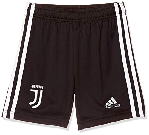 adidas 19/20 Juventus Home Short Youth Shorts, Niños, Negro/Blanco, 11-12A