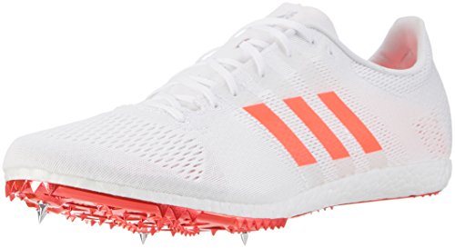 adidas Adizero Avanti, Zapatillas de Atletismo Unisex Adulto, Blanco (FTWR Whitesolar Redsilver Metallic), 46 2/3 EU