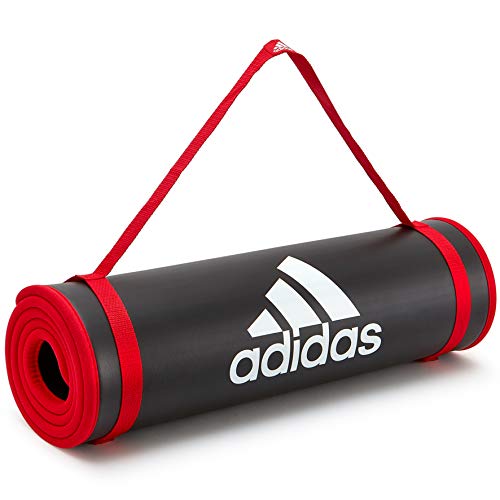 adidas ADMT-12235 Esterilla de Entrenamiento, Adultos Unisex, Rojo, Talla única