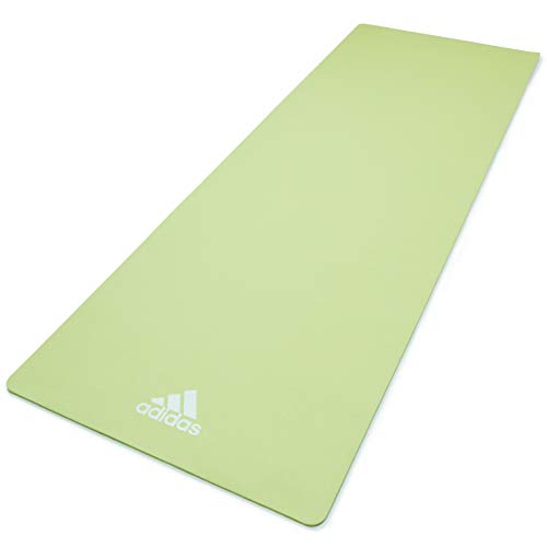 adidas ADYG-10100GN Colchonetas de Yoga, Adultos Unisex, Verde, 8 mm