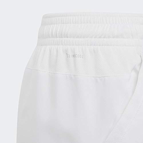 adidas B Club 3S Short Pantalones Cortos, Niños, Blanco (White/Black), 9-10 Y|140