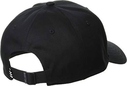 adidas Bball Cap Cot Gorra, Unisex Juvenil, Negro (Black/Black/White), OSFY (Talla única)