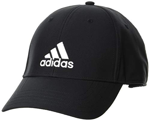 adidas Bballcap Lt Emb Gorra, Unisex Adulto, Black/Black/White, OSFW