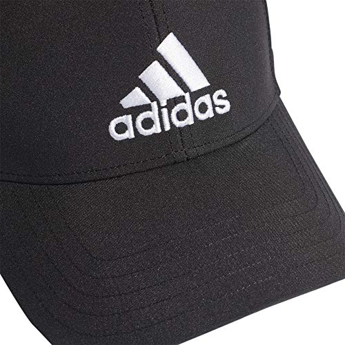 adidas Bballcap Lt Emb Gorra, Unisex Adulto, Black/Black/White, OSFW adidas Bballcap Lt Emb Gorra, Unisex Adulto, Black/Black/White, OSFW