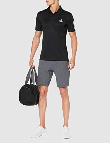 adidas Club 3STR Polo Camiseta, Hombre, Black/White, S adidas Club 3STR Polo Camiseta, Hombre, Black/White, S