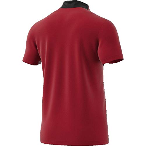 Adidas Con18 Co Polo Polo Shirt, Hombre, power red/black/white, S Adidas Con18 Co Polo Polo Shirt, Hombre, power red/black/white, S