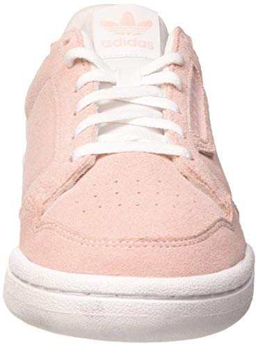 adidas Continental 80 J, Zapatillas de Gimnasio, Rosa Icey Pink F17 Grey One F17 FTWR White, 35.5 EU