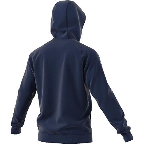 adidas CORE18 Hoody Sudadera con Capucha, Hombre, Azul (Azul/Blanco), L