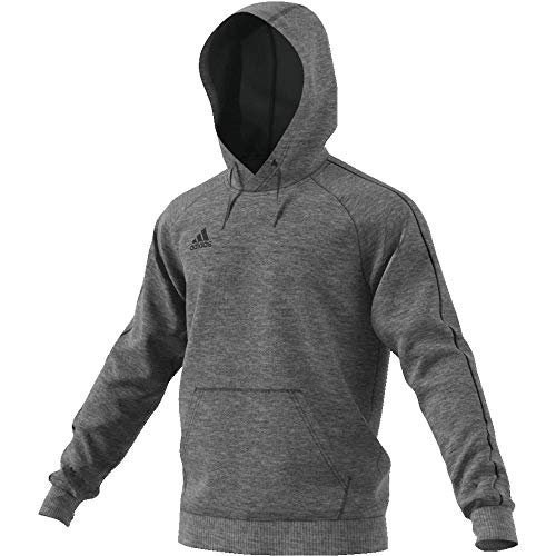 adidas CORE18 Hoody Sudadera con Capucha, Hombre, Gris (Gris/Negro), M adidas CORE18 Hoody Sudadera con Capucha, Hombre, Gris (Gris/Negro), M