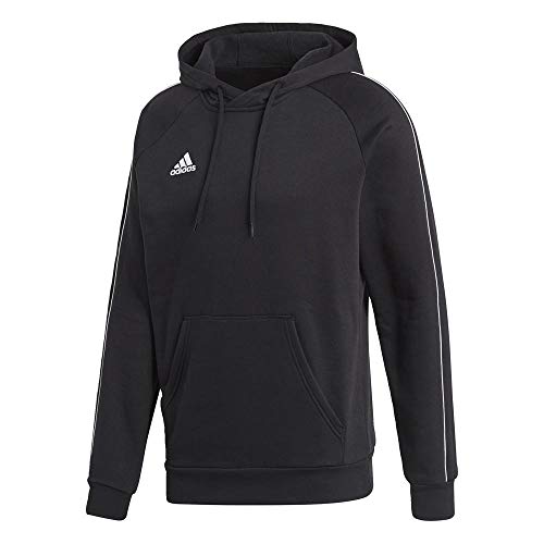 adidas CORE18 Hoody Sudadera con Capucha, Hombre, Negro (Negro/Blanco), M adidas CORE18 Hoody Sudadera con Capucha, Hombre, Negro (Negro/Blanco), M