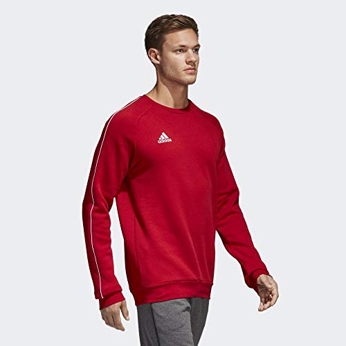 adidas CORE18 SW Top Sudadera, Hombre, Rojo (Rojo/Blanco), L adidas CORE18 SW Top Sudadera, Hombre, Rojo (Rojo/Blanco), L