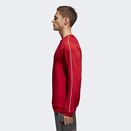 adidas CORE18 SW Top Sudadera, Hombre, Rojo (Rojo/Blanco), L adidas CORE18 SW Top Sudadera, Hombre, Rojo (Rojo/Blanco), L