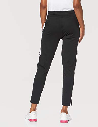 adidas D2M 3S Pant Pantalón de Deporte, Mujer, Negro(Black/White), XL