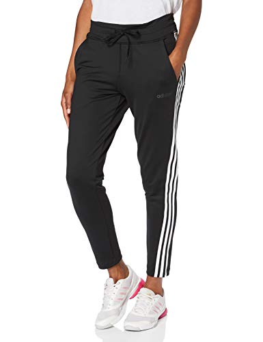 adidas D2M 3S Pant Pantalón de Deporte, Mujer, Negro(Black/White), XL