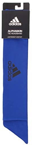 adidas Diadema Unisex Alphaskin con Lazo, Color Azul y Negro, Talla Ășnica adidas Diadema Unisex Alphaskin con Lazo, Color Azul y Negro, Talla Ășnica