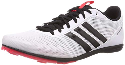 Adidas Distancestar W, Zapatillas de Atletismo Mujer, Multicolor (Ftwbla/Negbás/Rojsho 000), 42 2/3 EU