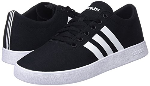 Adidas Easy Vulc 2.0, Zapatillas Hombre, Negro (Core Black/Footwear White/Grey 0), 43 1/3 EU