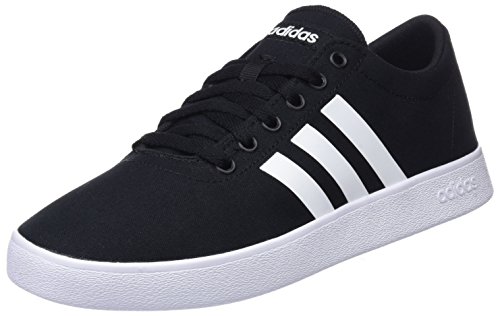 Adidas Easy Vulc 2.0, Zapatillas Hombre, Negro (Core Black/Footwear White/Grey 0), 43 1/3 EU