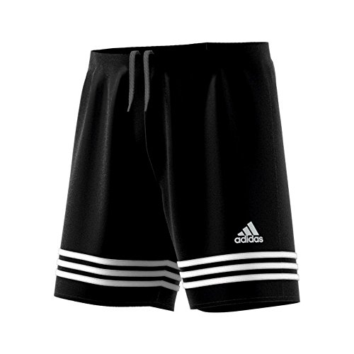 Adidas Entrada 14 - Pantalones cortos de fútbol para hombre, Negro (Black/White), Size 116