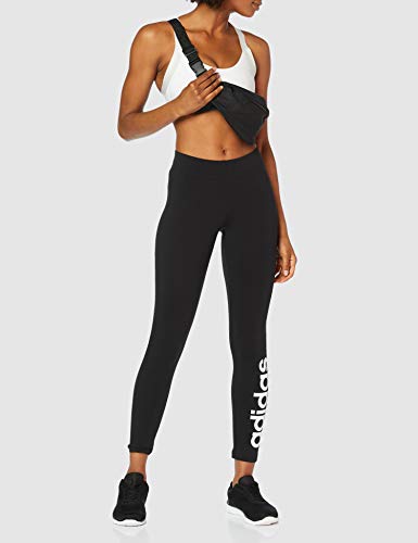 adidas Essential Linear Medias, Mujer, Negro/Blanco, L adidas Essential Linear Medias, Mujer, Negro/Blanco, L