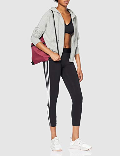 adidas Essentials 3 Bandas Tight Mallas, Mujer, Negro (Black/White), XS