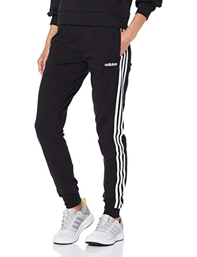 adidas Essentials 3-Stripes SPants W Pantalones de Deporte, Mujer, Negro (Black/White), XL adidas Essentials 3-Stripes SPants W Pantalones de Deporte, Mujer, Negro (Black/White), XL