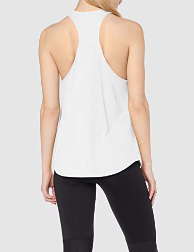 adidas Essentials Linear Tk Camiseta de Tirantes, Mujer, Blanco (White/Black), M adidas Essentials Linear Tk Camiseta de Tirantes, Mujer, Blanco (White/Black), M
