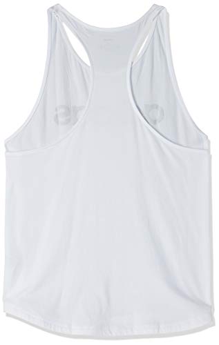adidas Essentials Linear Tk Camiseta de Tirantes, Mujer, Blanco (White/Black), M