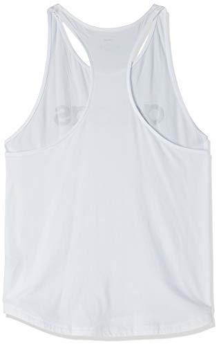 adidas Essentials Linear Tk Camiseta de Tirantes, Mujer, Blanco (White/Black), M adidas Essentials Linear Tk Camiseta de Tirantes, Mujer, Blanco (White/Black), M