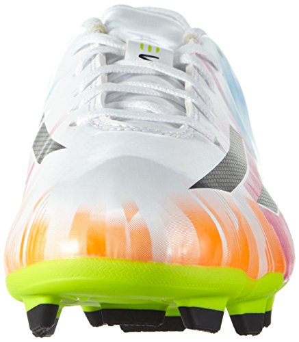 Adidas F5 TRX FG Lionel Messi - Zapatillas de fútbol para hombre weiß / lime / blau Talla:8.5 UK - 42.2/3 EU Adidas F5 TRX FG Lionel Messi - Zapatillas de fútbol para hombre weiß / lime / blau Talla:8.5 UK - 42.2/3 EU