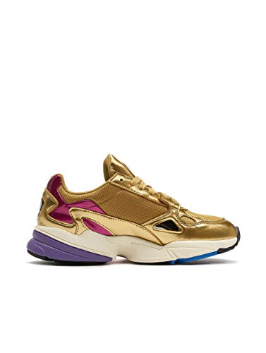 Adidas Falcon W, Zapatillas de Deporte para Mujer, Dorado (Dormet/Dormet/Casbla 000), 37 1/3 EU