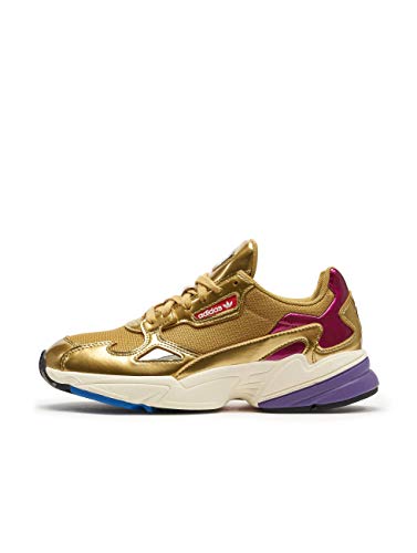 Adidas Falcon W, Zapatillas de Deporte para Mujer, Dorado (Dormet/Dormet/Casbla 000), 37 1/3 EU Adidas Falcon W, Zapatillas de Deporte para Mujer, Dorado (Dormet/Dormet/Casbla 000), 37 1/3 EU