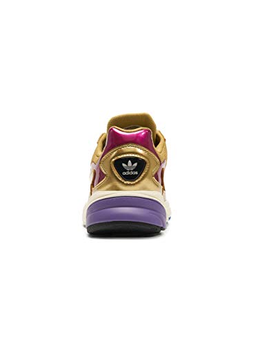 Adidas Falcon W, Zapatillas de Deporte para Mujer, Dorado (Dormet/Dormet/Casbla 000), 37 1/3 EU Adidas Falcon W, Zapatillas de Deporte para Mujer, Dorado (Dormet/Dormet/Casbla 000), 37 1/3 EU