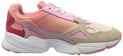 adidas Falcon W, Zapatillas de Gimnasio Mujer, Ecru Tint S18/Icey Pink F17/True Pink, 38 EU