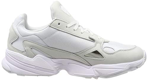 adidas Falcon, Zapatillas de Running para Mujer, Cloud White/Cloud White/Crystal White, 37 1/3 EU