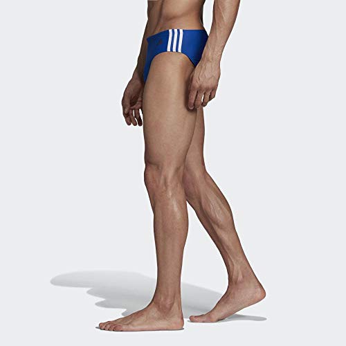 adidas Fitness 3 Bandas Bañador Slip, Hombre, Azul (Collegiate Royal/White) adidas Fitness 3 Bandas Bañador Slip, Hombre, Azul (Collegiate Royal/White)
