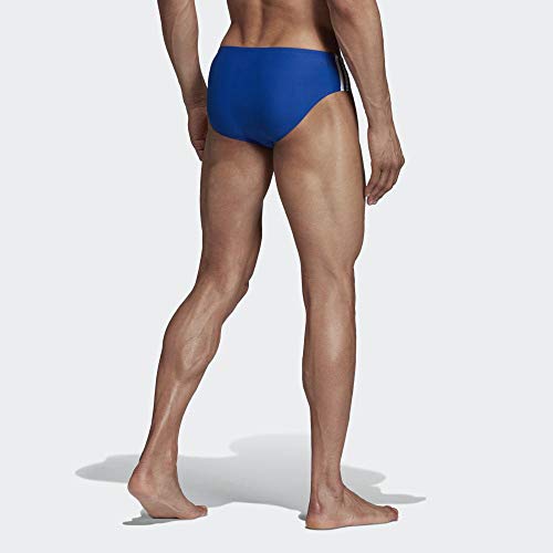 adidas Fitness 3 Bandas Bañador Slip, Hombre, Azul (Collegiate Royal/White) adidas Fitness 3 Bandas Bañador Slip, Hombre, Azul (Collegiate Royal/White)