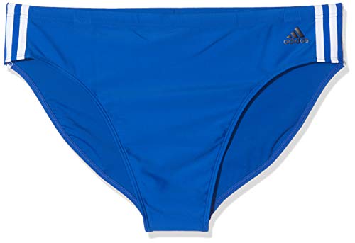 adidas Fitness 3 Bandas Bañador Slip, Hombre, Azul (Collegiate Royal/White)