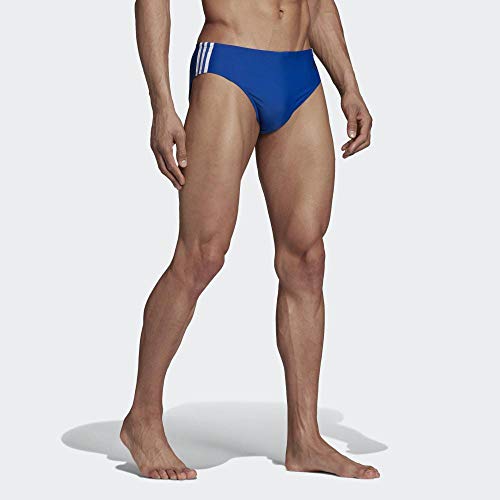 adidas Fitness 3 Bandas Bañador Slip, Hombre, Azul (Collegiate Royal/White) adidas Fitness 3 Bandas Bañador Slip, Hombre, Azul (Collegiate Royal/White)