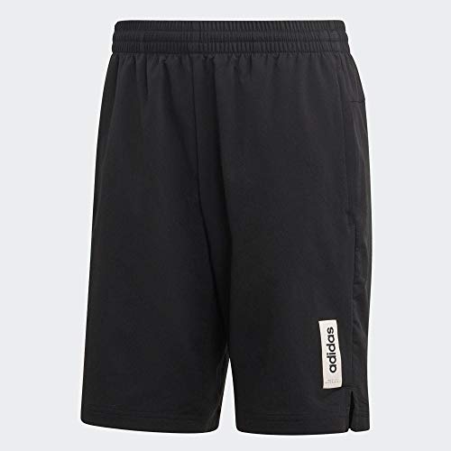 adidas Fitness Sht Brilliant Basics Pantalones Cortos de Deporte, Hombre, Negro (Black), L adidas Fitness Sht Brilliant Basics Pantalones Cortos de Deporte, Hombre, Negro (Black), L