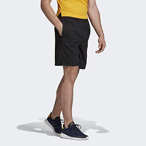 adidas Fitness Sht Brilliant Basics Pantalones Cortos de Deporte, Hombre, Negro (Black), L adidas Fitness Sht Brilliant Basics Pantalones Cortos de Deporte, Hombre, Negro (Black), L